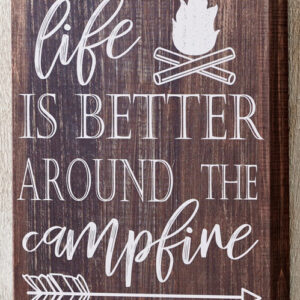 "Life is Better" Table Decor