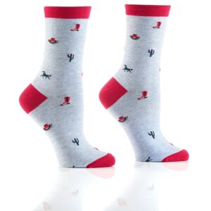 Women's Crew Socks "Cowgirl"