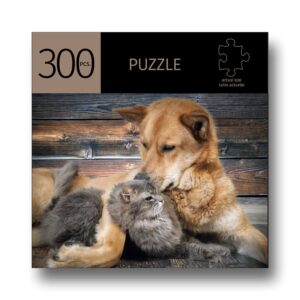 Cat & Dog Design Puzzle - 300pcs