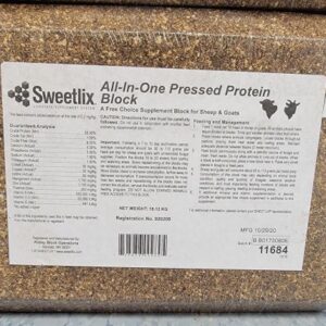All-In-One Pressed Protein Block