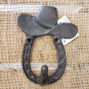 Cast Iron Cowboy Hook