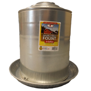 Double Wall Poultry Fountain