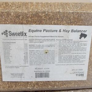 Equine Pasture & Hay Balancer