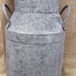 Galvanized Milk Jug