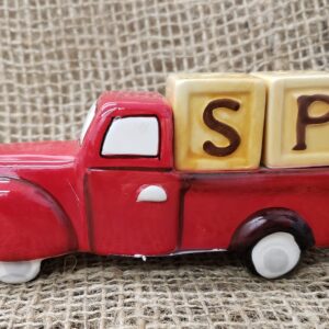 Truck Salt & Pepper Shakers