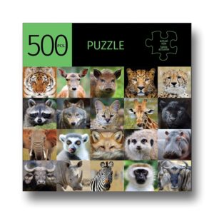 Wild Animal Design Puzzle - 500 pcs