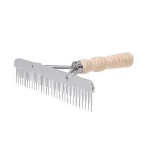 Fluffer Comb With Wood Handle